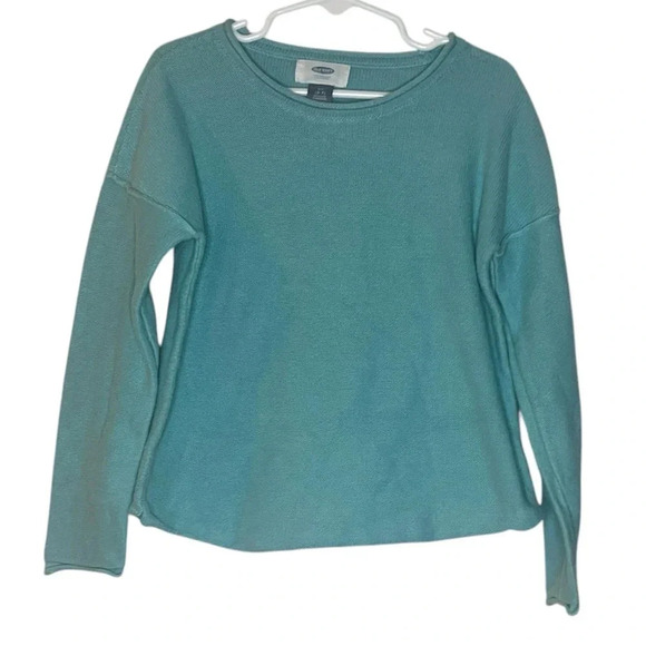 Old Navy Other - Old Navy Girls Teal Long Sleeve Relaxed Fit Sweater
